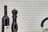 Mini Metro Subway mosaic tiles ceramic WHITE tile backsplash kitchen MOS26-0102_f | 10 mosaic mats