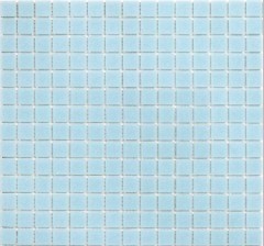 Mosaic tile glass light blue wall tile bathroom tile shower splashback tile backsplash MOS200-A11-N_f | 10 mosaic mats